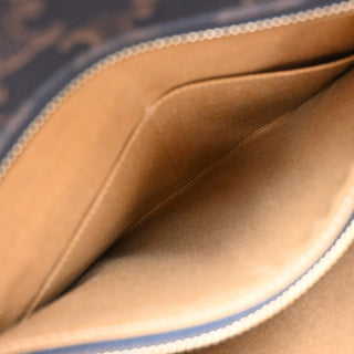 Celine Vertical Cabas Tote Triomphe Coated Canvas