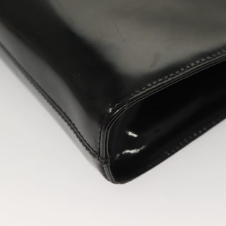 Salvatore Ferragamo Gancini Shoulder Bag Patent Leather