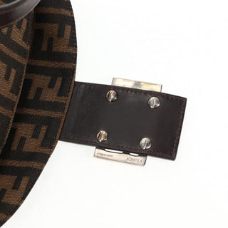 Fendi Mamma Baguette Zucca canvas