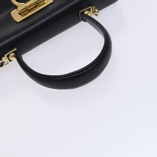 Salvatore Ferragamo Gancini Convertible Top Handle Bag Leather