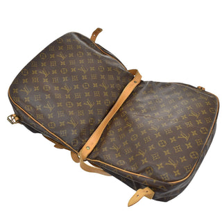 Louis Vuitton Saumur Handbag Monogram Canvas