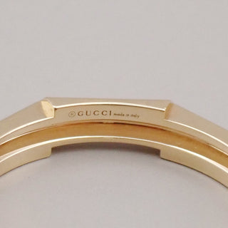 Gucci Link to Love Studded Ring 18K Yellow Gold