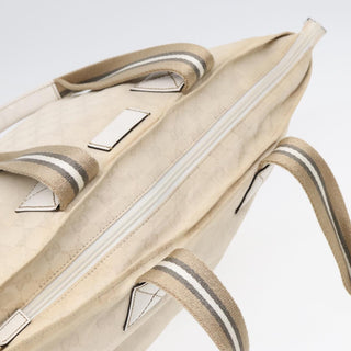 Gucci Web Zip Tote GG Canvas