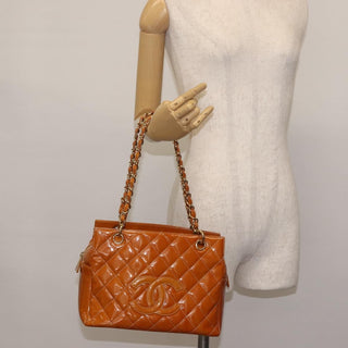 Chanel Vintage Petite Timeless Tote Quilted Patent