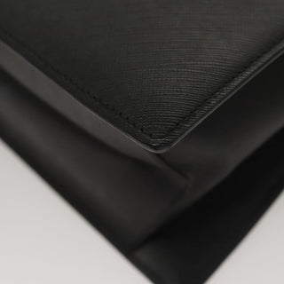 Salvatore Ferragamo Double Gancini Top Handle Bag Saffiano Leather