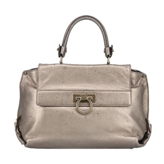Salvatore Ferragamo Sofia Satchel Leather
