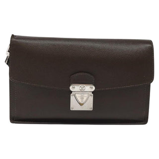 Louis Vuitton Belaia Clutch Taiga Leather