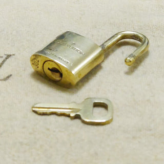 Louis Vuitton Cadenas Bag Charm Gold-plated