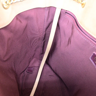 Chanel On My Shoulder Drawstring Bag Quilted Calfskin