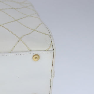 Chanel Surpique Zip Around Satchel Quilted Leather