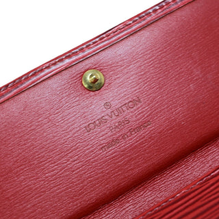 Louis Vuitton Vintage Sarah Wallet Epi Leather