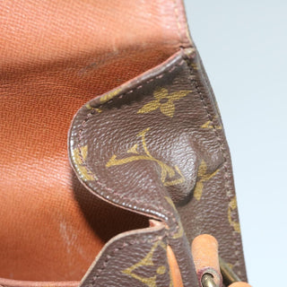 Louis Vuitton Cartouchiere Handbag Monogram Canvas