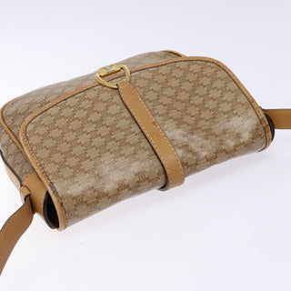 Celine Macadam Shoulder Bag PVC Leather