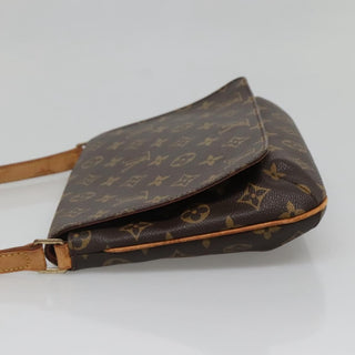 Louis Vuitton Musette Tango Handbag Monogram Canvas
