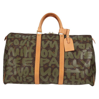Louis Vuitton Keepall Bag Limited Edition Monogram Graffiti