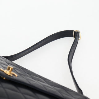 Chanel Vintage Envelope Flap Shoulder Bag Quilted Lambskin