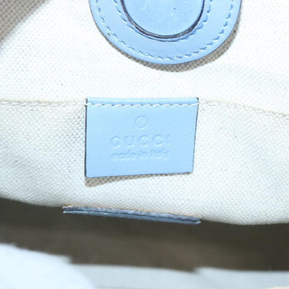 Gucci GG Ribbon Tote Leather