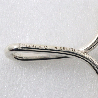 Tiffany & Co. Elsa Peretti Infinity Cross Pendant Necklace Silver 925