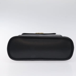 Celine Circle Logo Handbag Leather