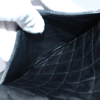 Chanel Coco Mark Black cakfskin