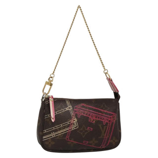 Louis Vuitton Pochette Accessoires Limited Edition Christmas Animation Monogram Canvas