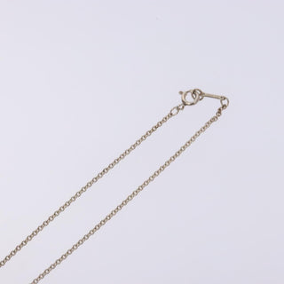 Tiffany & Co. Elsa Peretti Open Heart Pendant Necklace Sterling Silver