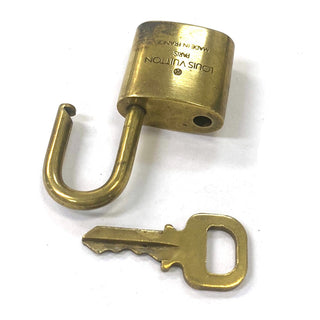 Louis Vuitton Cadenas Bag Charm Gold-plated