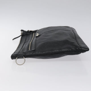 Balenciaga Classic City Clip Pouch Leather