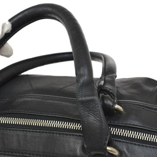 Chanel CC Logo Quilted Stitch Hand Tote Bag Leather