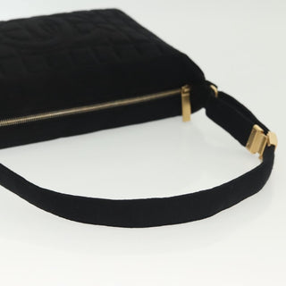 Chanel Chocolate Bar Shoulder Bag Cotton