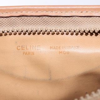 Celine Macadam Pochette Canvas and Leather