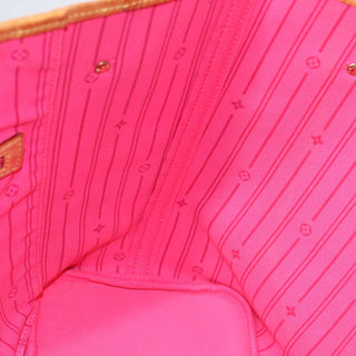 Louis Vuitton Neverfull Tote Limited Edition Monogram Roses