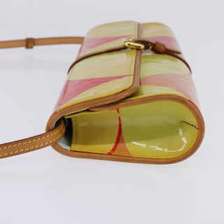 Louis Vuitton Fleurs Pochette Printed Monogram Vernis