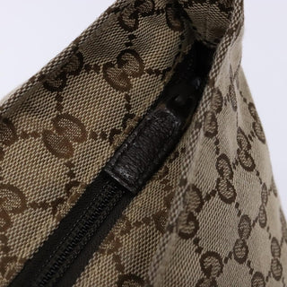 Gucci Web Zip Tote GG Canvas