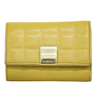 Chanel Chocolate Bar 6 Key Holder Quilted Lambskin