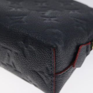 Louis Vuitton Cosmetic Pouch Monogram Empreinte Leather