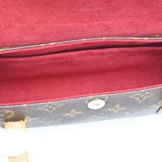 Louis Vuitton Sonatine Handbag Monogram Canvas