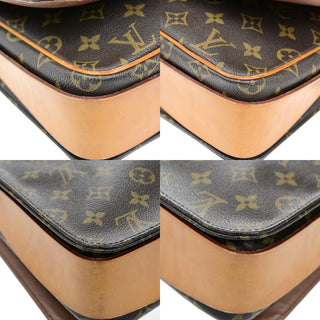 Louis Vuitton Cartouchiere Handbag Monogram Canvas