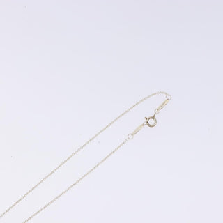 Tiffany & Co. Elsa Peretti Open Heart Pendant Necklace Sterling Silver