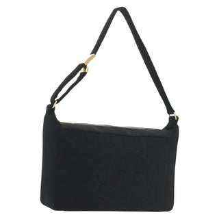 Chanel Chocolate Bar Shoulder Bag Cotton