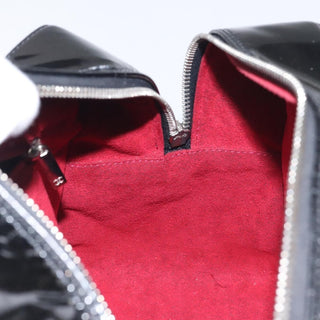 Chanel Chocolate Bar CC Bowler Bag Quilted Patent