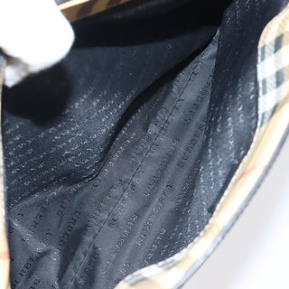 Burberry Nova Check Tote Canvas and Leather