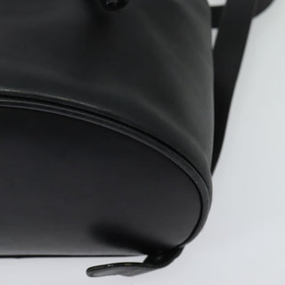 Salvatore Ferragamo Gancini Flap Drawstring Backpack Leather