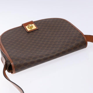 Celine Macadam Shoulder Bag PVC Leather