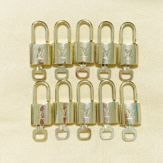 Louis Vuitton Cadenas Bag Charm Gold-plated