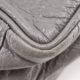 Balenciaga Blanket Square Bag Leather