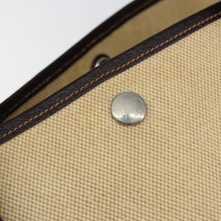 Hermes Garden Party Tote Canvas and Leather