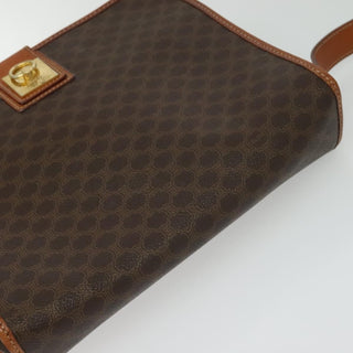 Celine Macadam Shoulder Bag PVC Leather