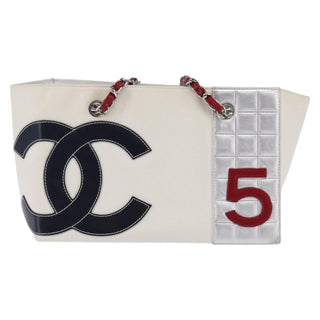 Chanel No.5 Tote Canvas and Leather