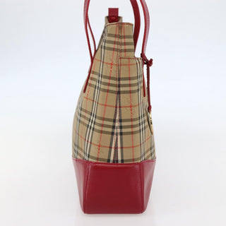 Burberry Nova Check Tote canvas check pattern
